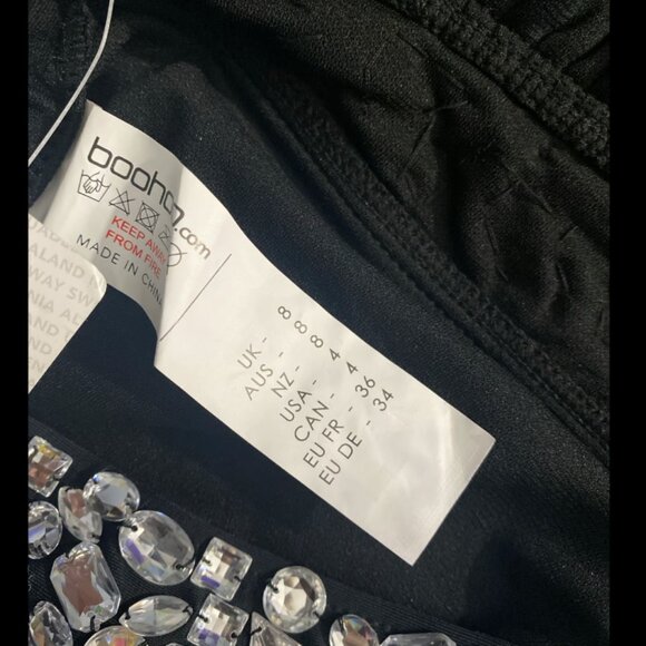 Size USA women's 4 Miami Boutique Diamante Cut Out swimsuit/bathing suit, - Picture 7 of 7